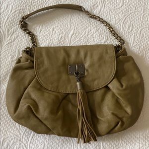 Mark small olive green bag